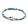 Helen Kirchhofer - Pandora Blaue Kordel Schlangen Gliederarmband - 593816C01