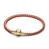 Helen Kirchhofer - Pandora Red Cord Snake Chain Bracelet - 563816C01