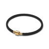 Helen Kirchhofer - Pandora Shimmering Black Cord Bracelet - 564530C01