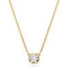 Helen Kirchhofer - Swarovski Imber Necklace Round cut White Gold tone plated - 5684511