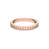 Helen Kirchhofer - Swarovski Matrix Ring Weiss Roségold Legierungsschicht