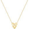 Helen Kirchhofer - Ania Haie Gold Heart Hunter Halskette - N057-02G