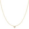Helen Kirchhofer - Ania Haie Gold Pavé Heart Halskette - N074-01G