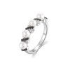 Helen Kirchhofer - Ania Haie Two Tone Sparkling Braided Shell Pearl Ring - R069-02T