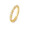 Helen Kirchhofer - Ania Haie Gold Sparkle Twisted Ring - R075-01G