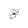 Helen Kirchhofer - Thomas Sabo Ring mit weissem Zirkoniastein Oval Bold Elegance Silber - TR2523-051-14