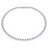 Helen Kirchhofer - Swarovski Una Angelic Tennis Halskette Rundschliff Blau Rhodiniert - 5733402