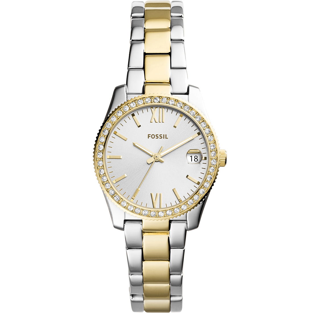 Fossil Watch Damenuhr Jacqueline Edelstahl Silber Fossil